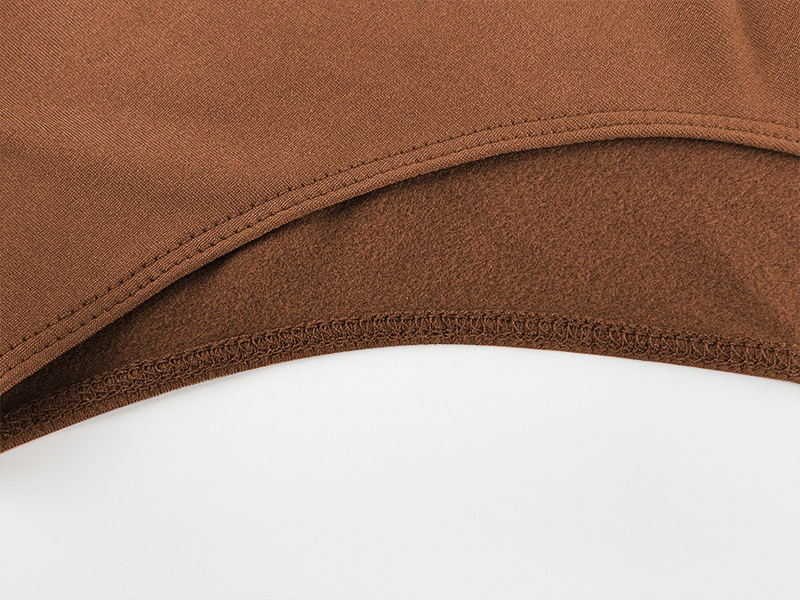 Sexy Slim Fit Slimming Square Collar Bottoming Long Sleeve Jumpsuit - immagine 8